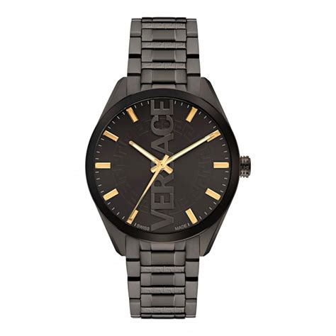 reloj versace hombre negro|reloj versace hombre.